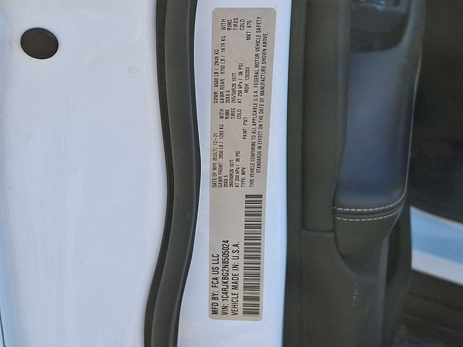 2022 Jeep Grand Cherokee L Limited