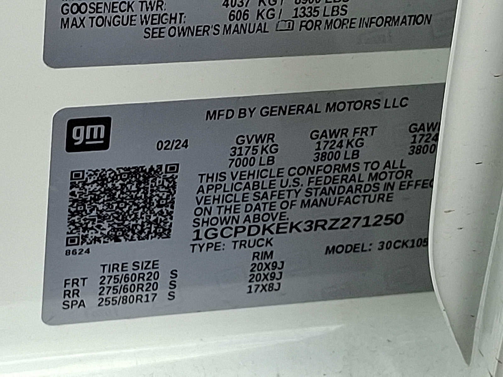 2024 Chevrolet Silverado 1500 LT (2FL)