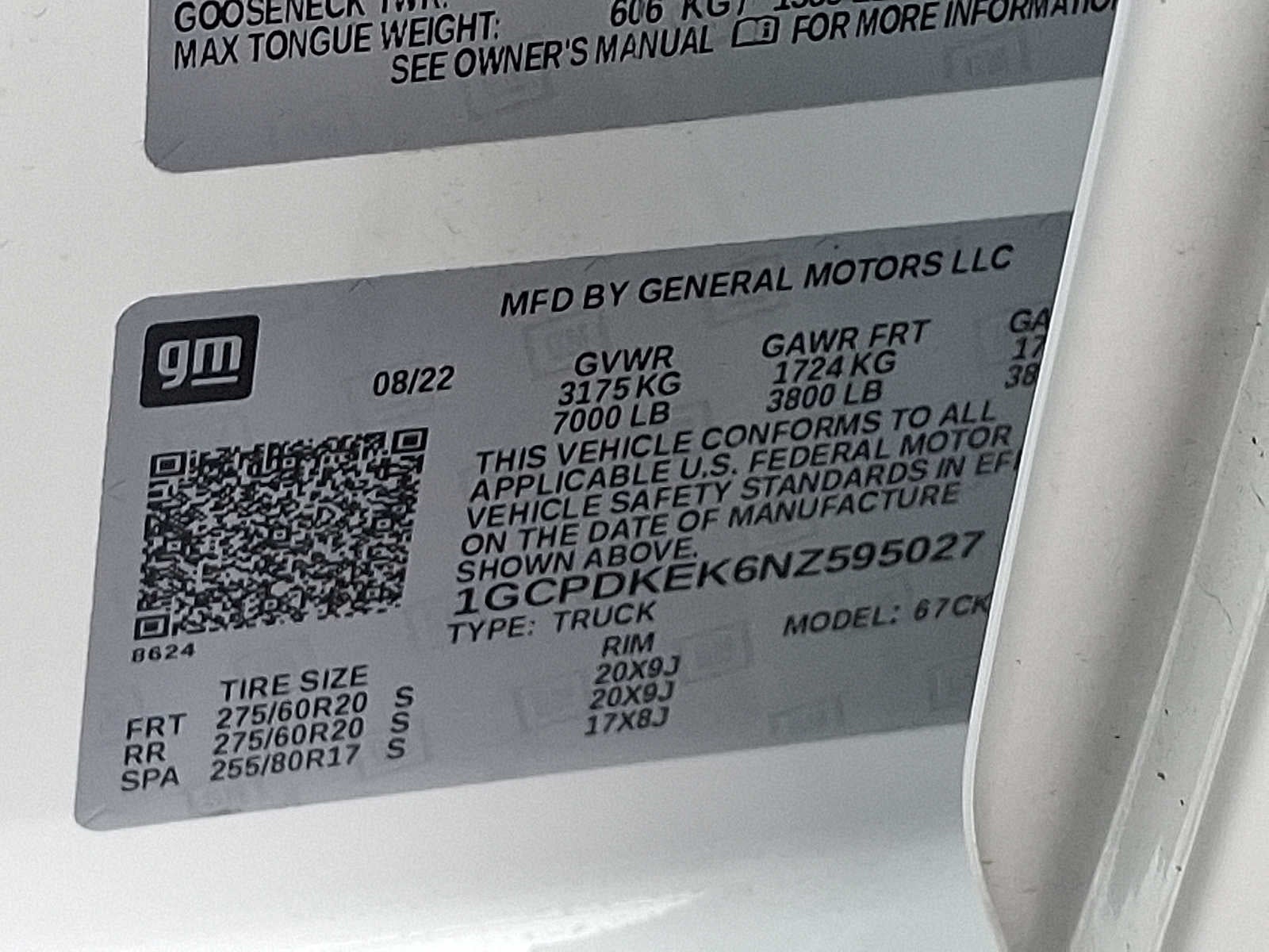 2022 Chevrolet Silverado 1500 LT (2FL)