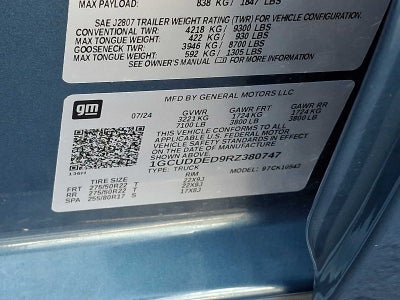 2024 Chevrolet Silverado 1500 LT