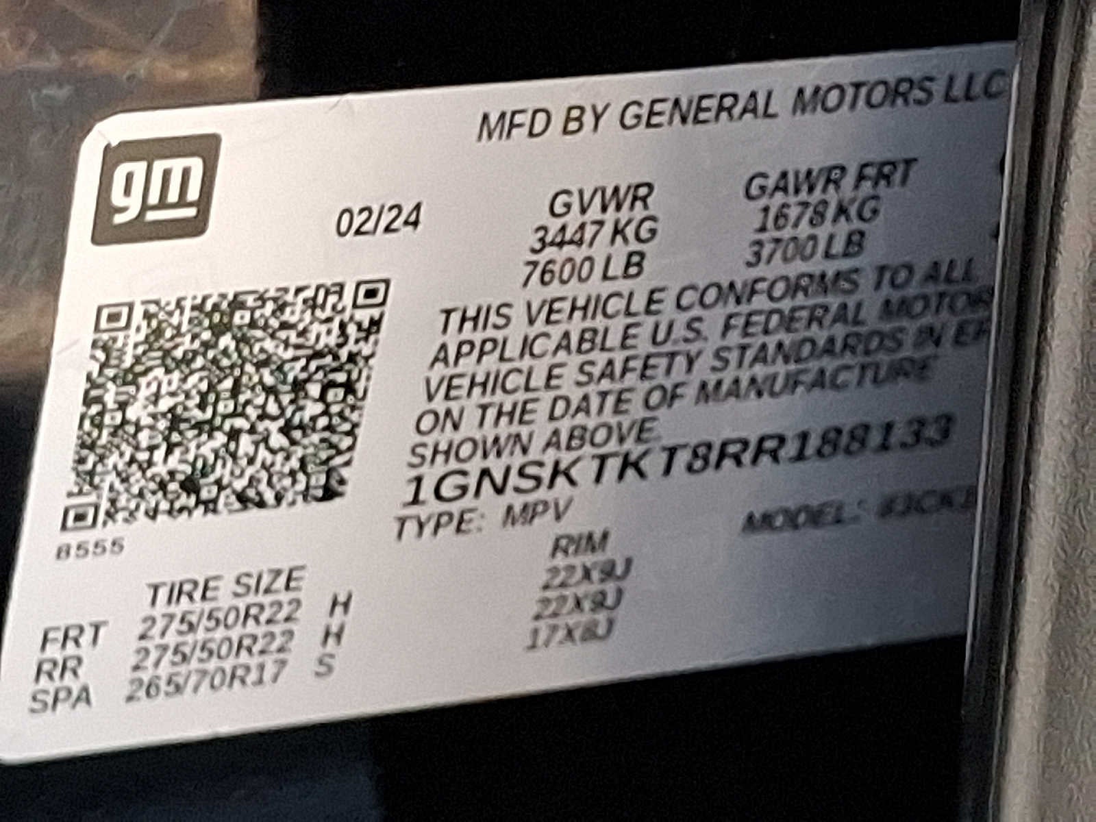 2024 Chevrolet Tahoe High Country
