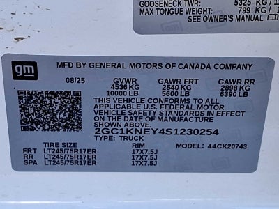 2025 Chevrolet Silverado 2500 HD LT