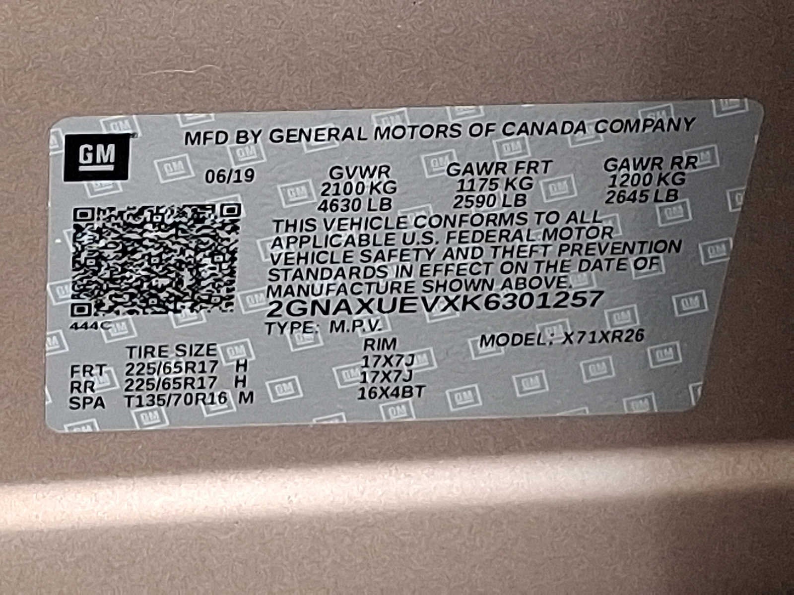 2019 Chevrolet Equinox LT