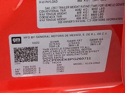 2023 Chevrolet Silverado 1500 LT (2FL)