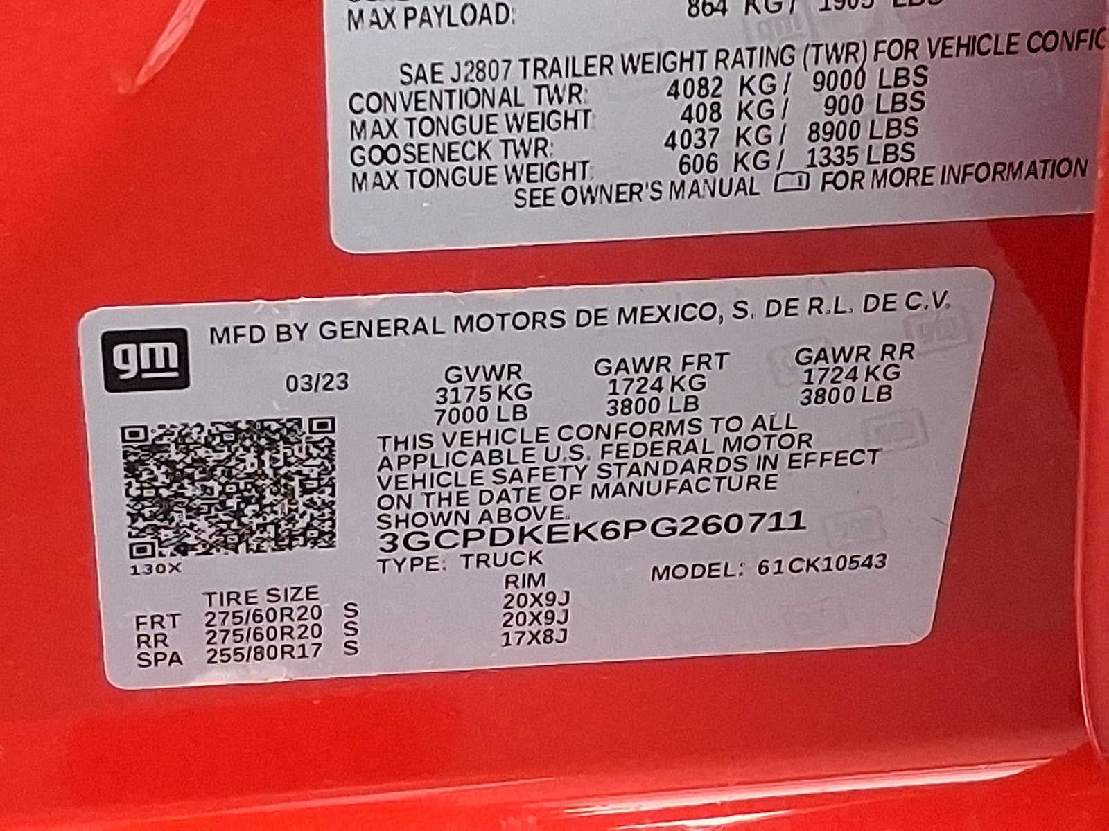 2023 Chevrolet Silverado 1500 LT (2FL)