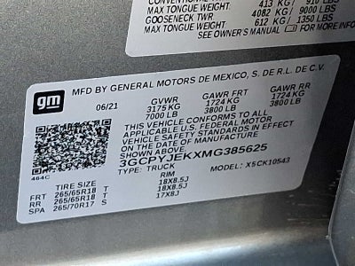 2021 Chevrolet Silverado 1500 LT