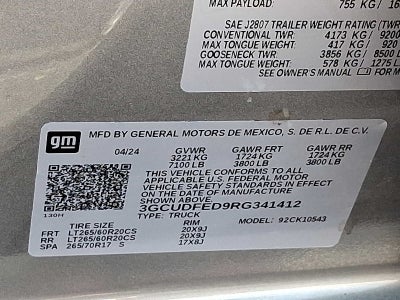 2024 Chevrolet Silverado 1500 LT Trail Boss