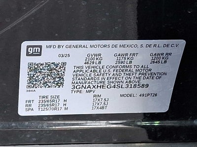 2025 Chevrolet Equinox LT