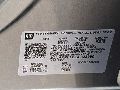 2025 Chevrolet Equinox LT
