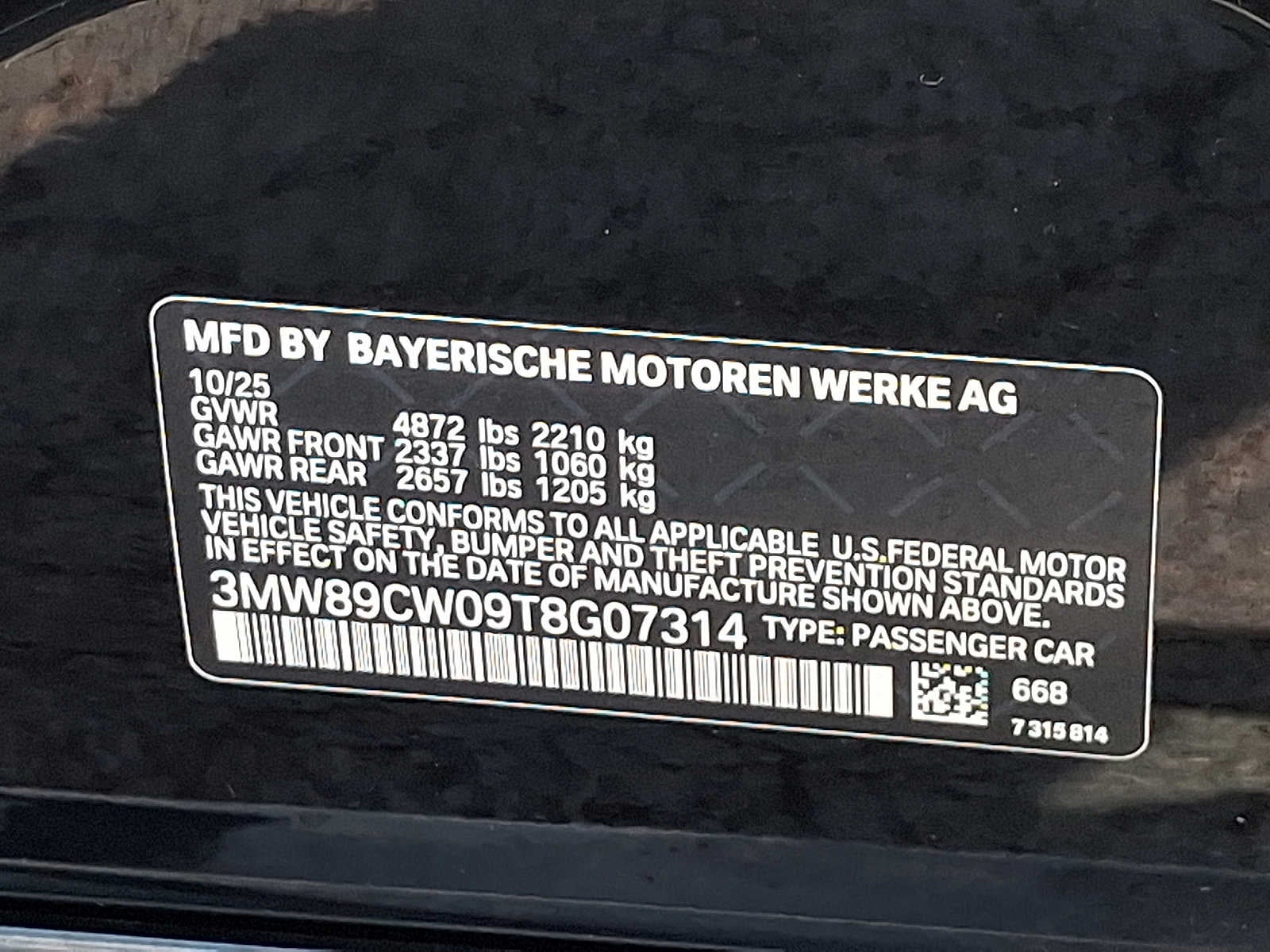 2026 BMW 3 Series 330i NA xDrive
