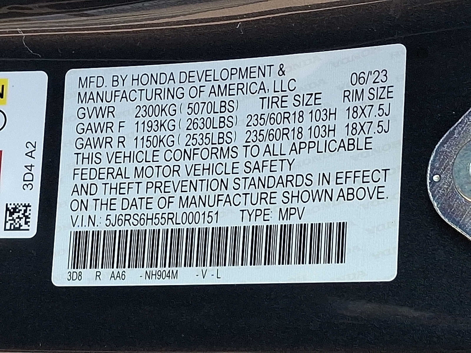 2024 Honda CR-V Hybrid Sport