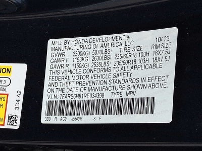 2024 Honda CR-V Hybrid Sport-L