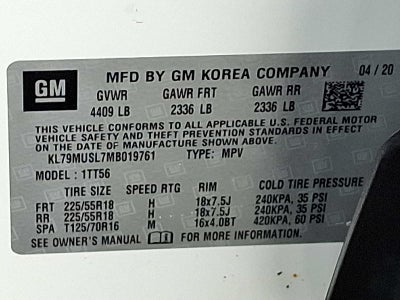 2021 Chevrolet Trailblazer RS