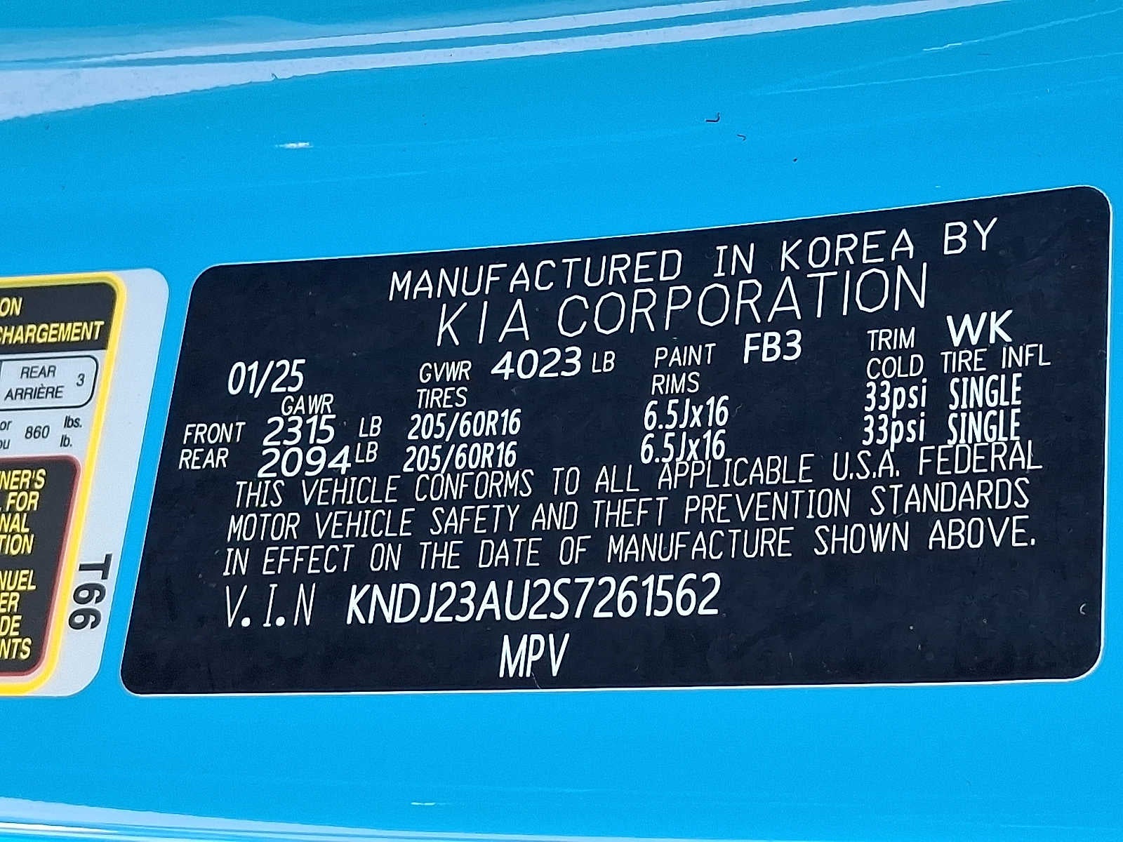 2025 Kia Soul S