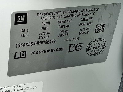 2017 Cadillac CTS Luxury AWD