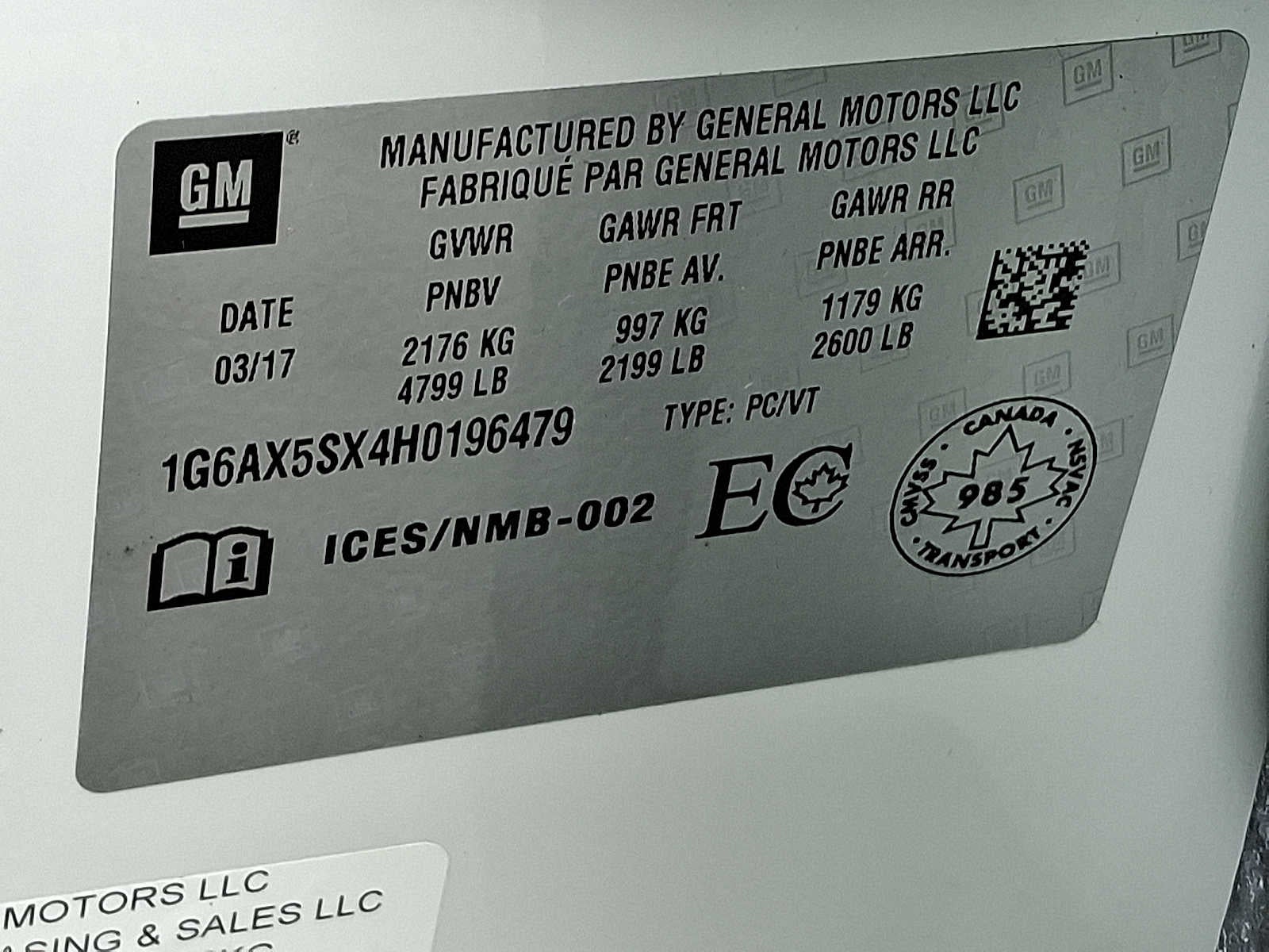 2017 Cadillac CTS Luxury AWD