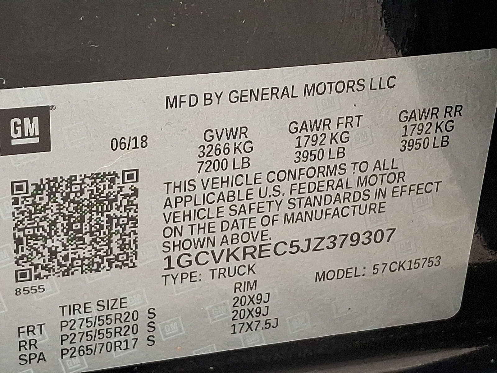 2018 Chevrolet Silverado 1500 LT