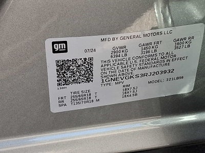 2024 Chevrolet Traverse LT