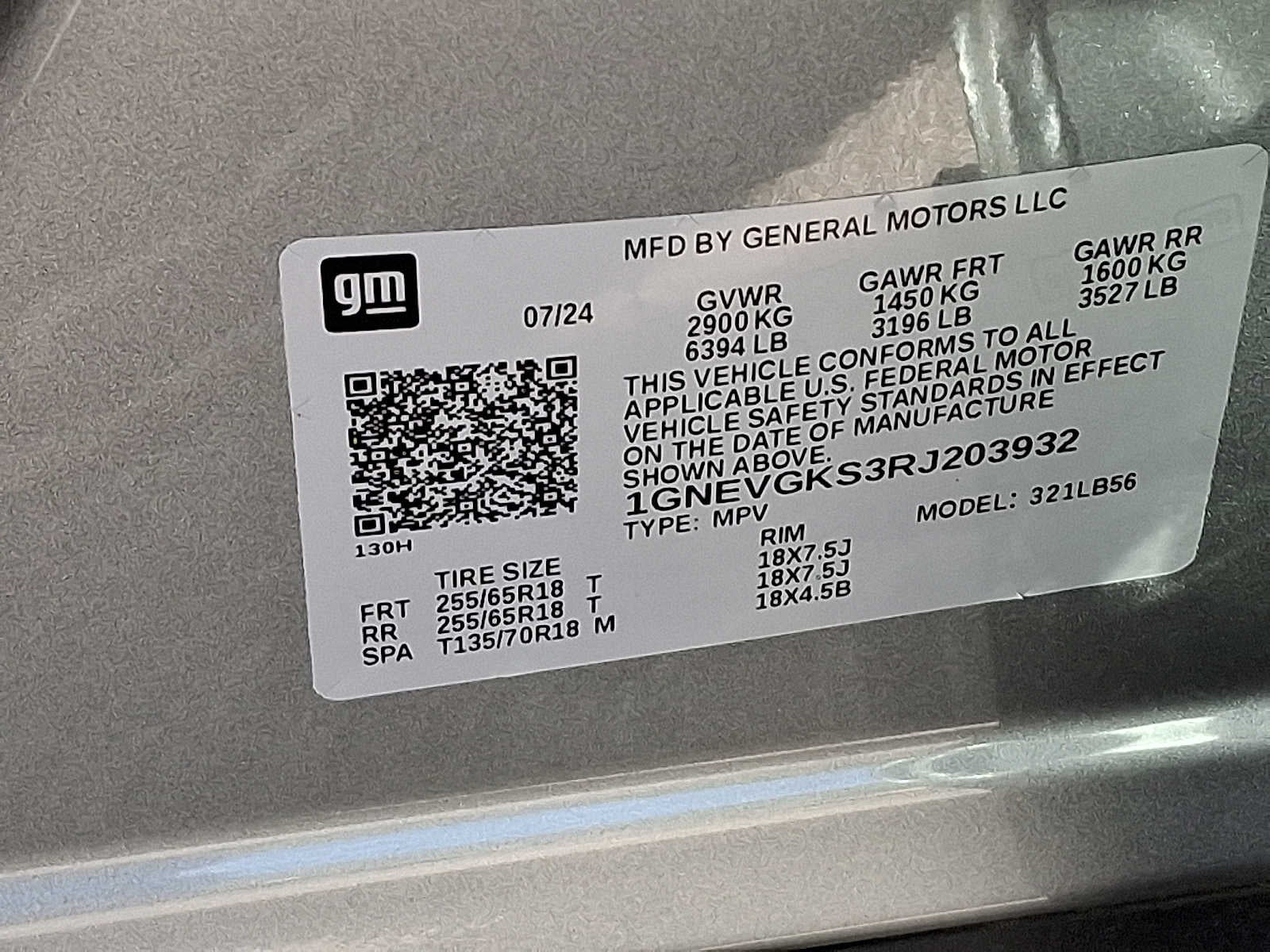 2024 Chevrolet Traverse LT