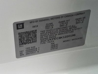 2019 Chevrolet Silverado LD LT