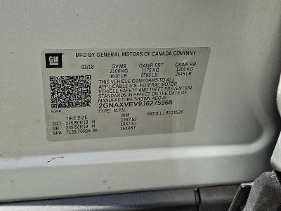 2018 Chevrolet Equinox Premier