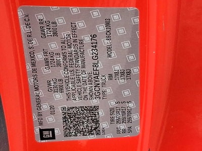 2020 Chevrolet Silverado 1500 WT