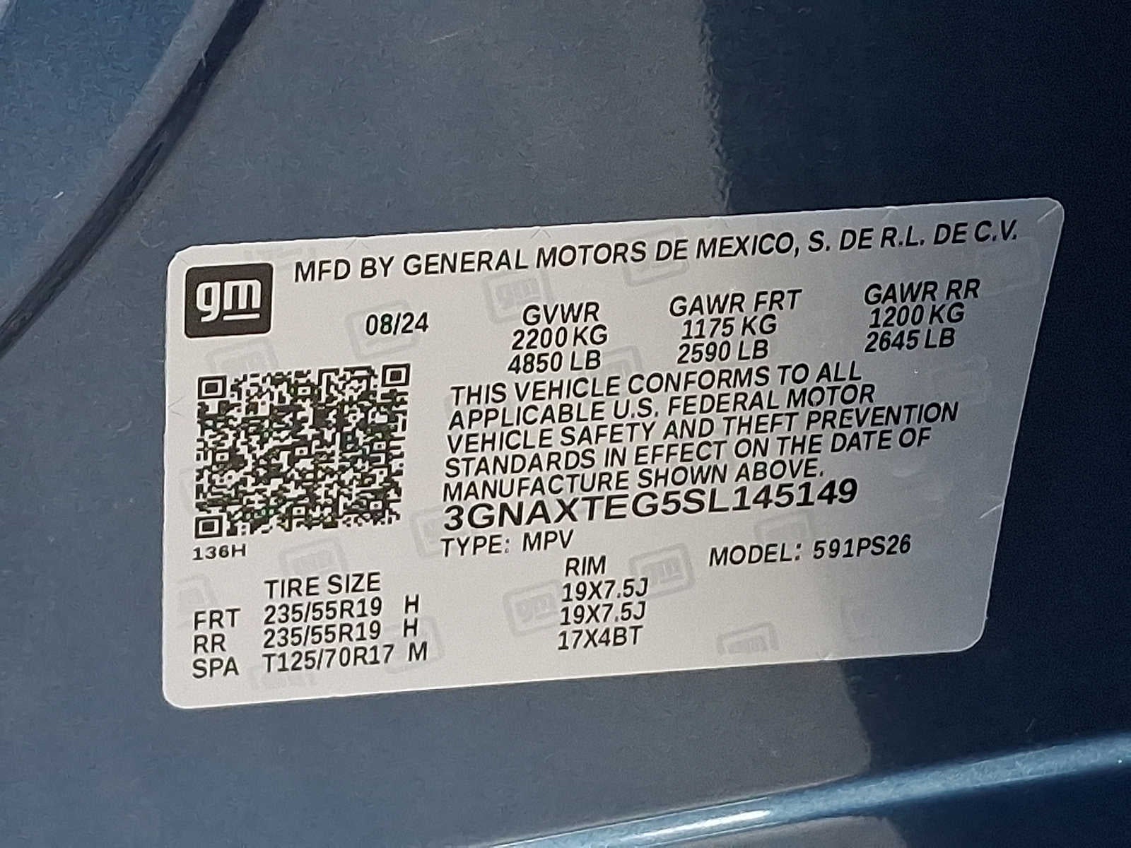 2025 Chevrolet Equinox RS