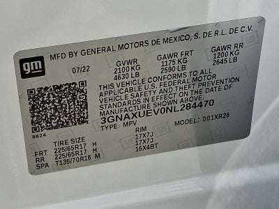 2022 Chevrolet Equinox LT