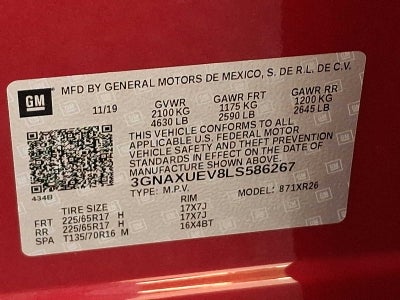 2020 Chevrolet Equinox LT