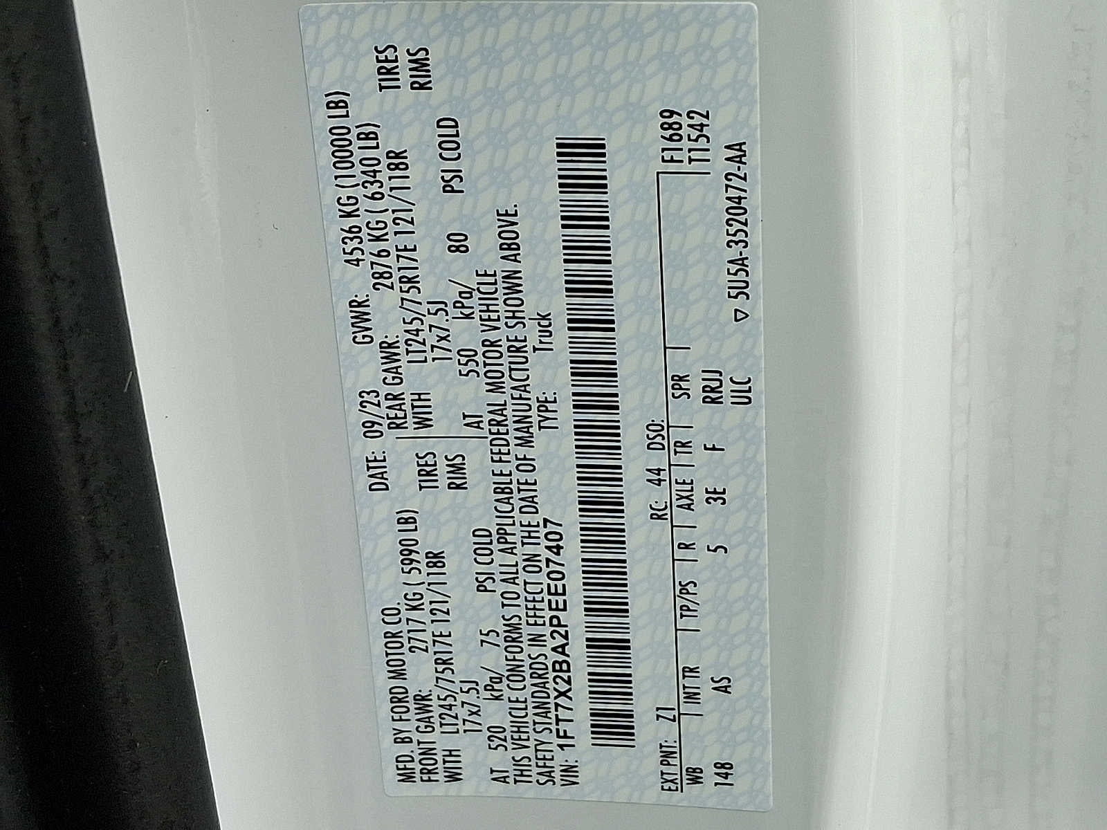 2023 Ford Super Duty F-250 SRW XL