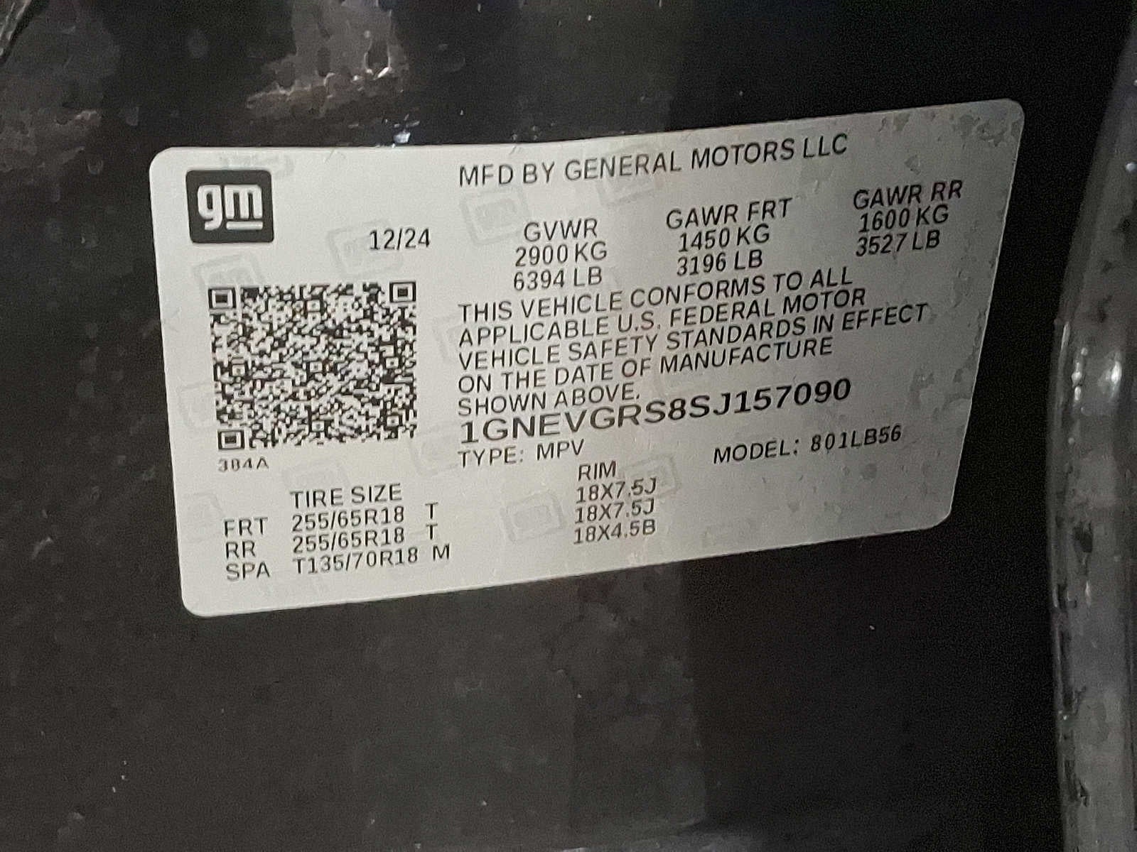 2025 Chevrolet Traverse LT