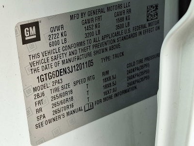 2018 GMC Canyon 4WD SLT