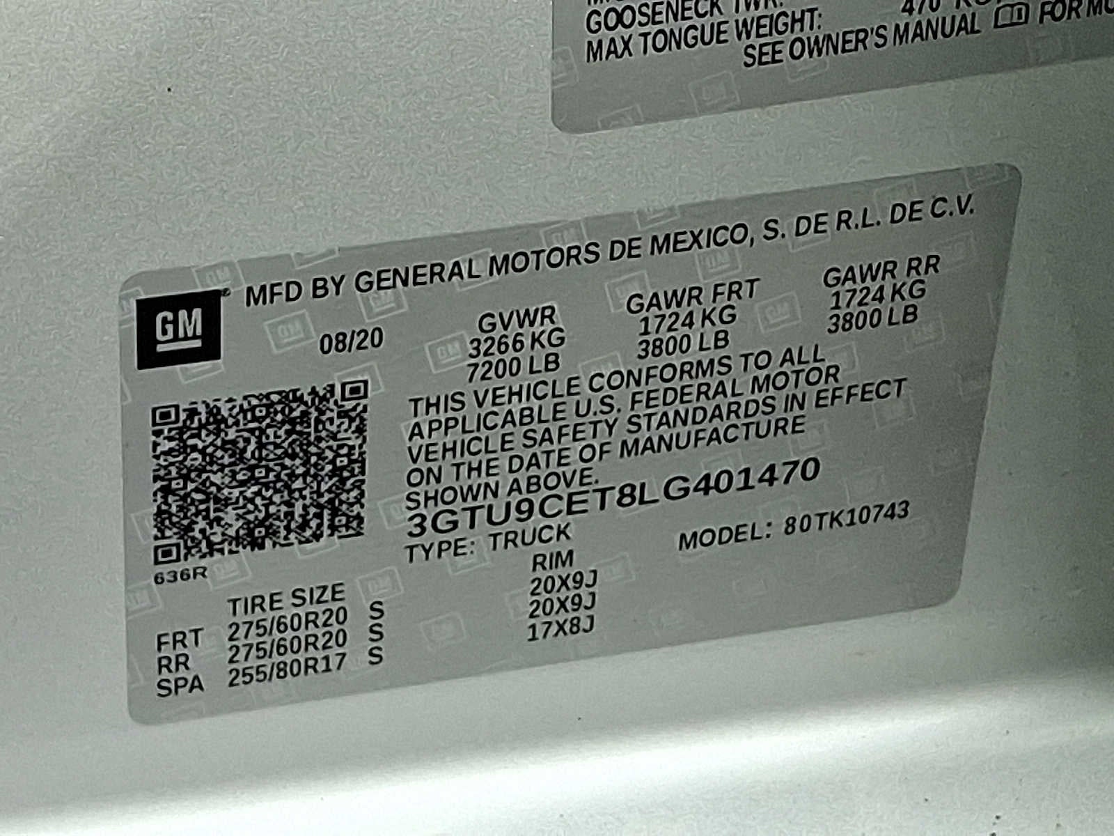 2020 GMC Sierra 1500 Elevation