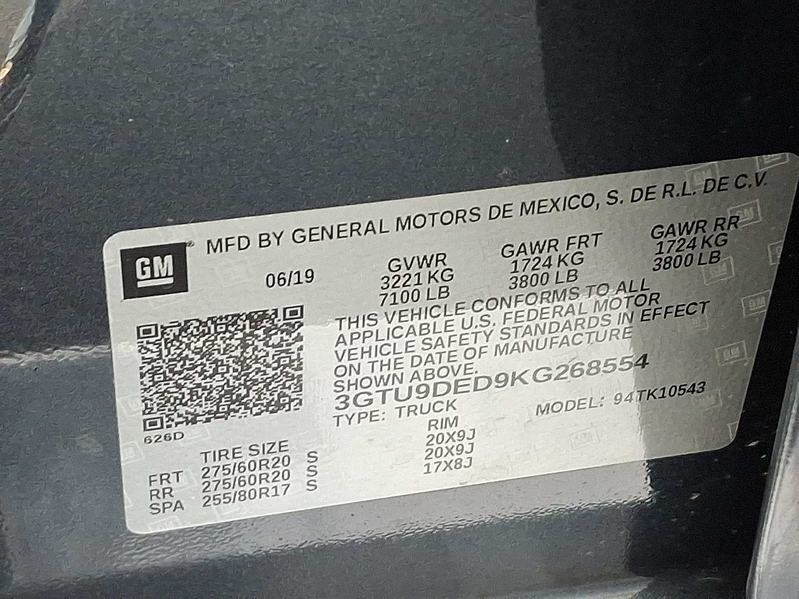 2019 GMC Sierra 1500 SLT