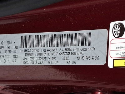 2019 RAM 1500 Laramie
