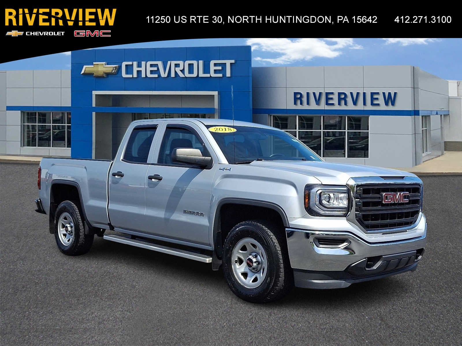 2018 GMC Sierra 1500 4WD Double Cab 143.5"