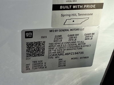 2023 GMC Acadia SLE
