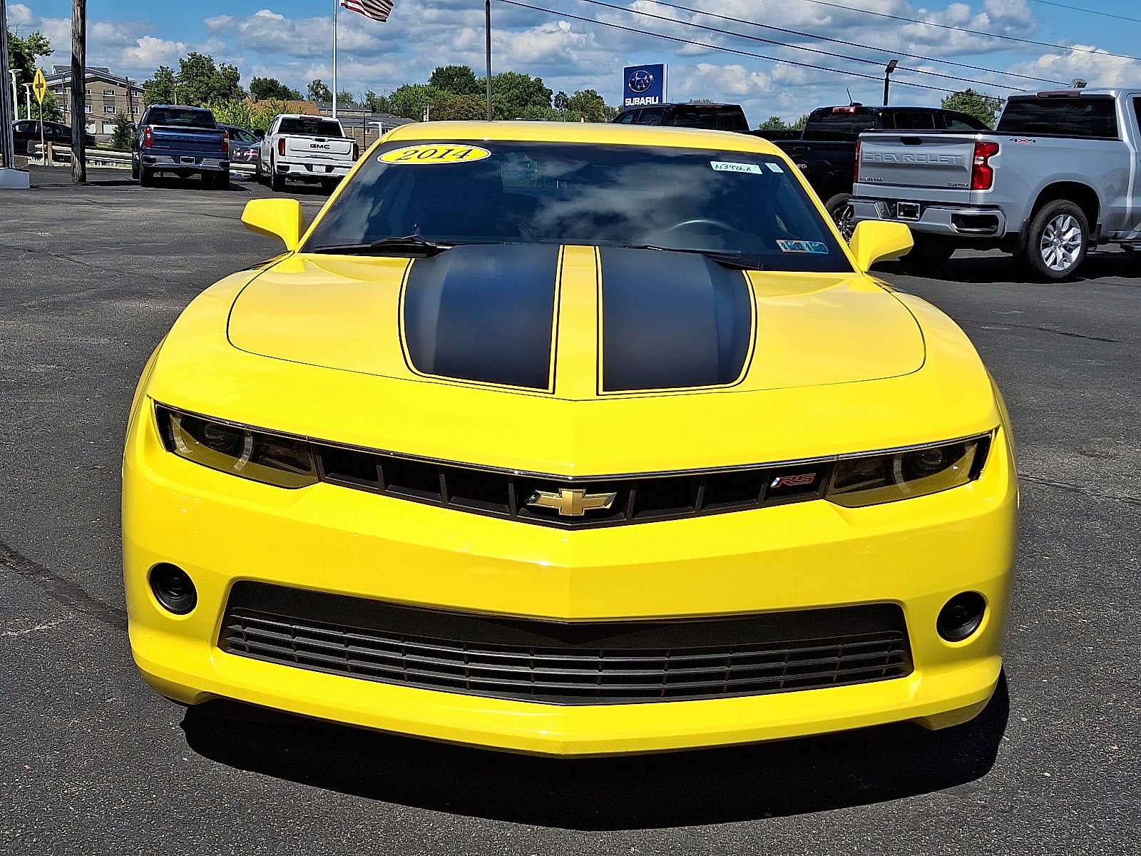 Used 2014 Chevrolet Camaro 2LT with VIN 2G1FG1E35E9204085 for sale in North Huntingdon, PA