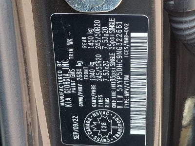 2022 Kia Telluride SX