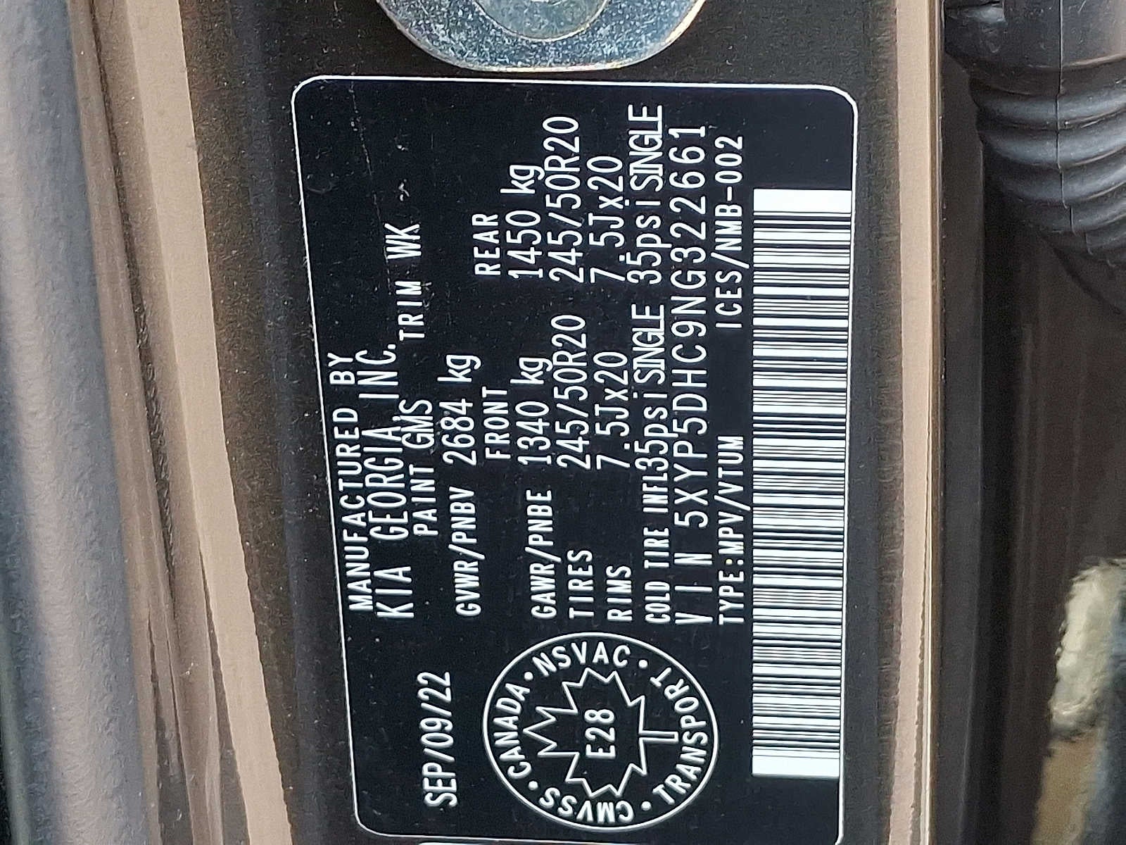 2022 Kia Telluride SX