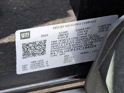 2025 Chevrolet Trax 1RS