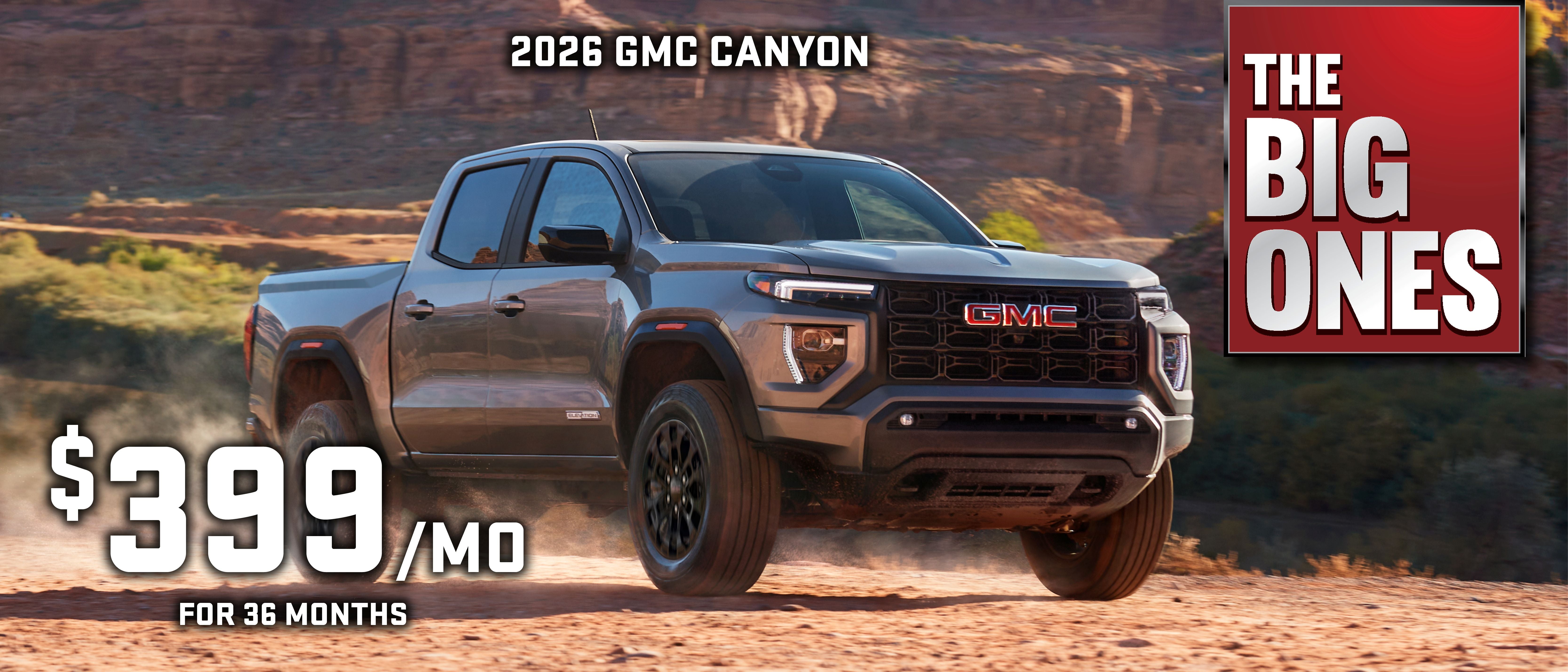 2026 GMC Canyon