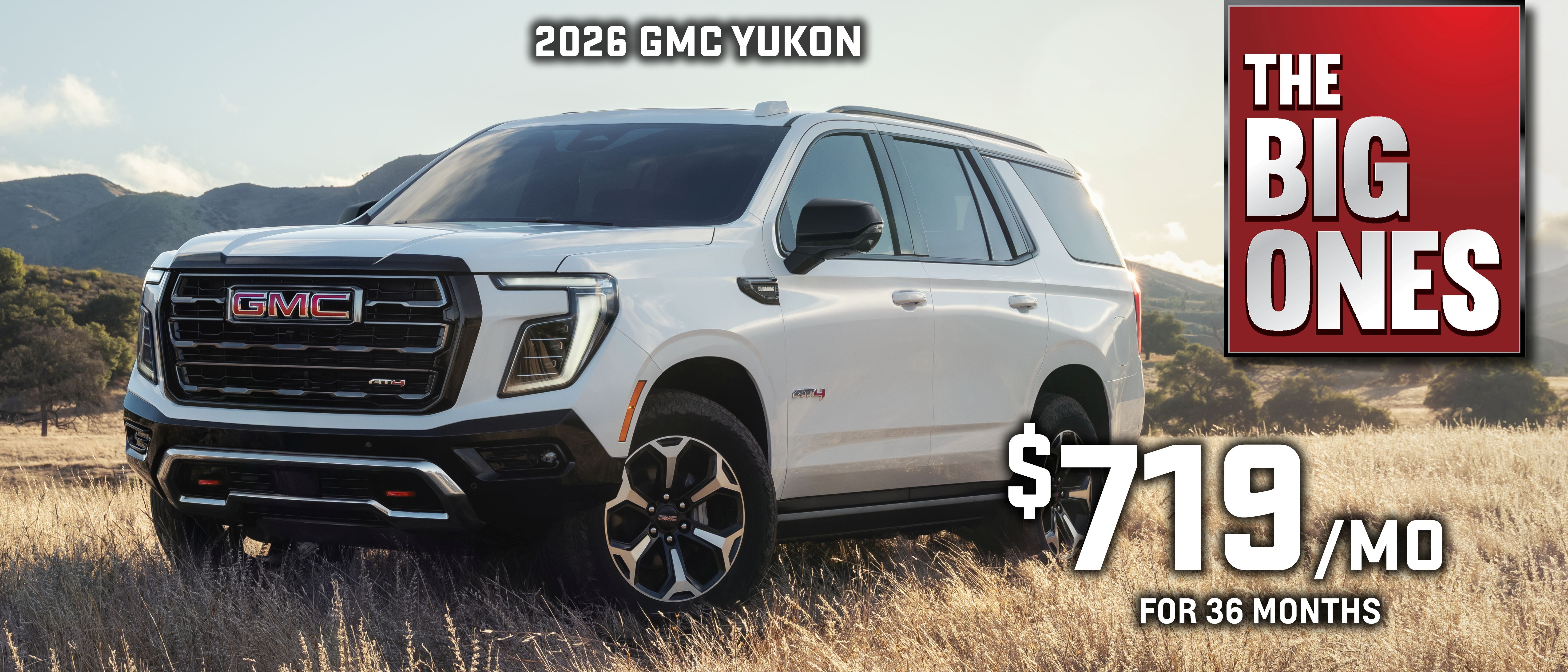 2026 GMC Yukon