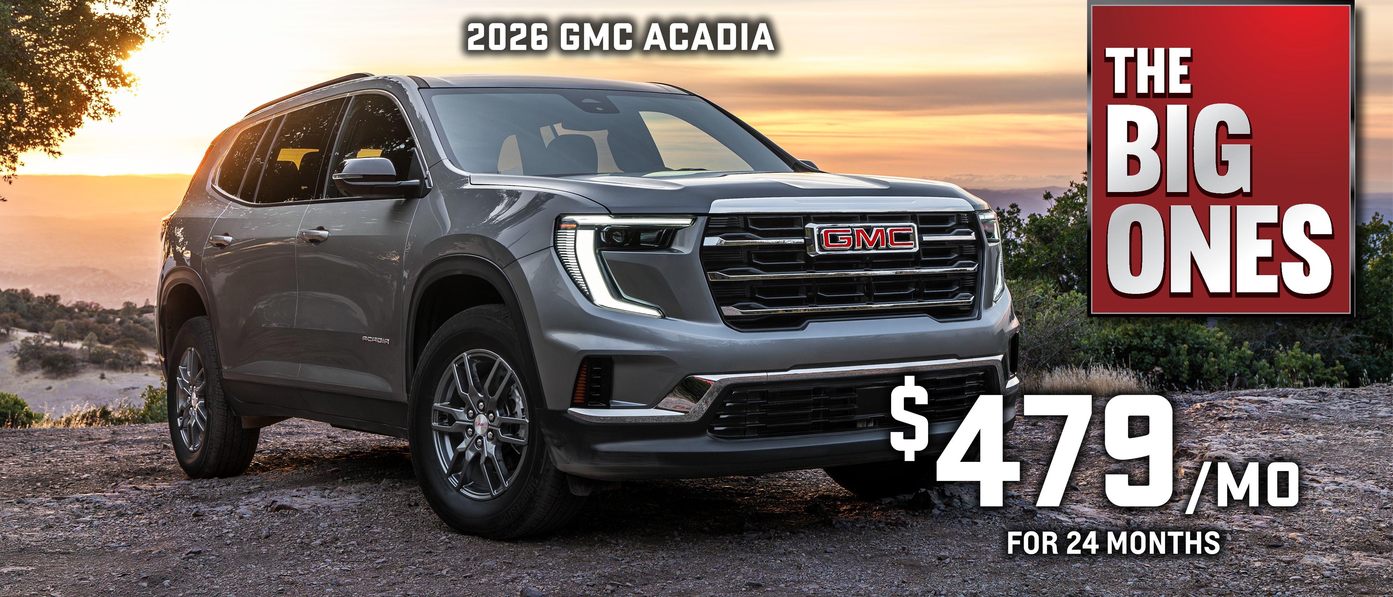 New 2026 GMC Acadia