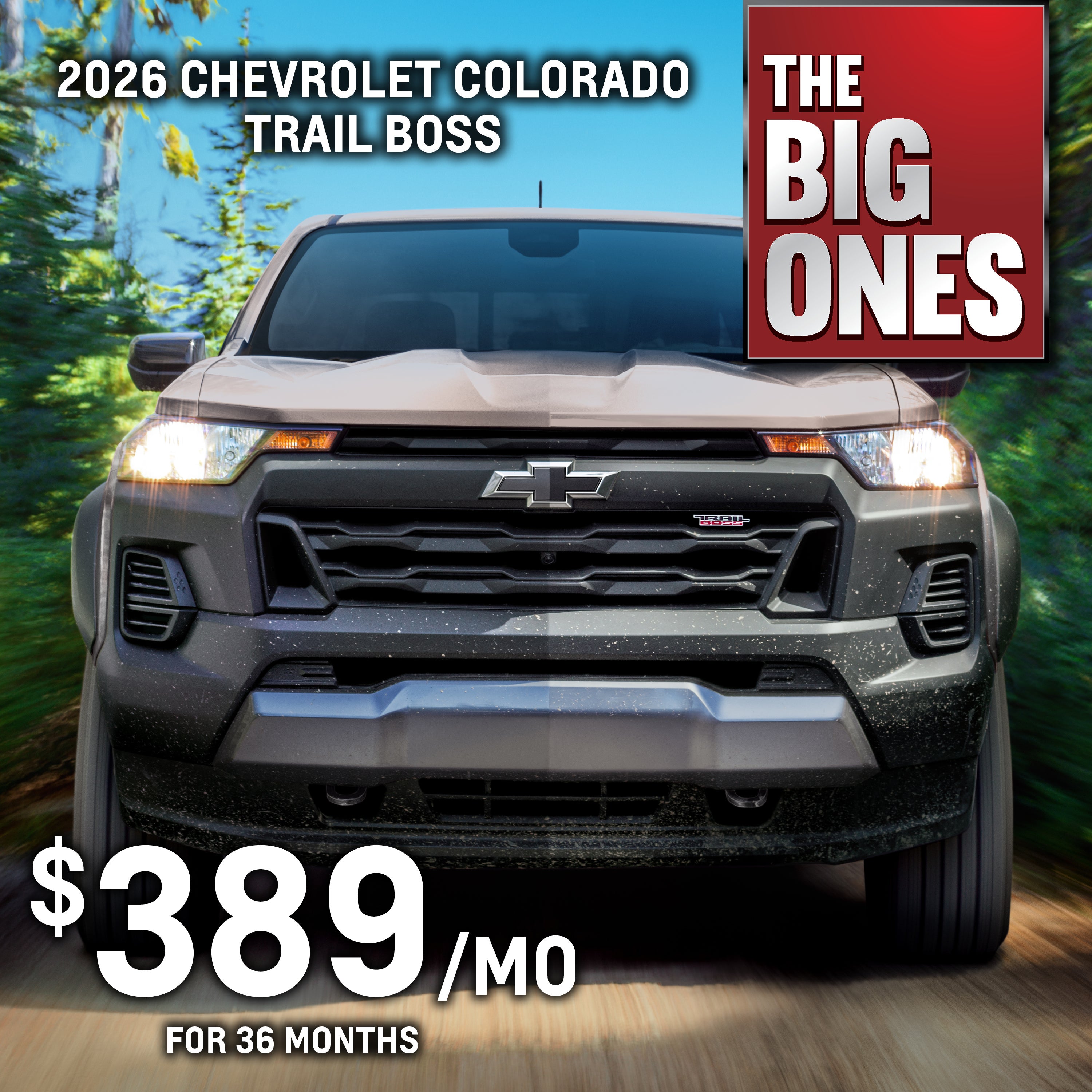 2026 CHEVROLET COLORADO TRAIL BOSS