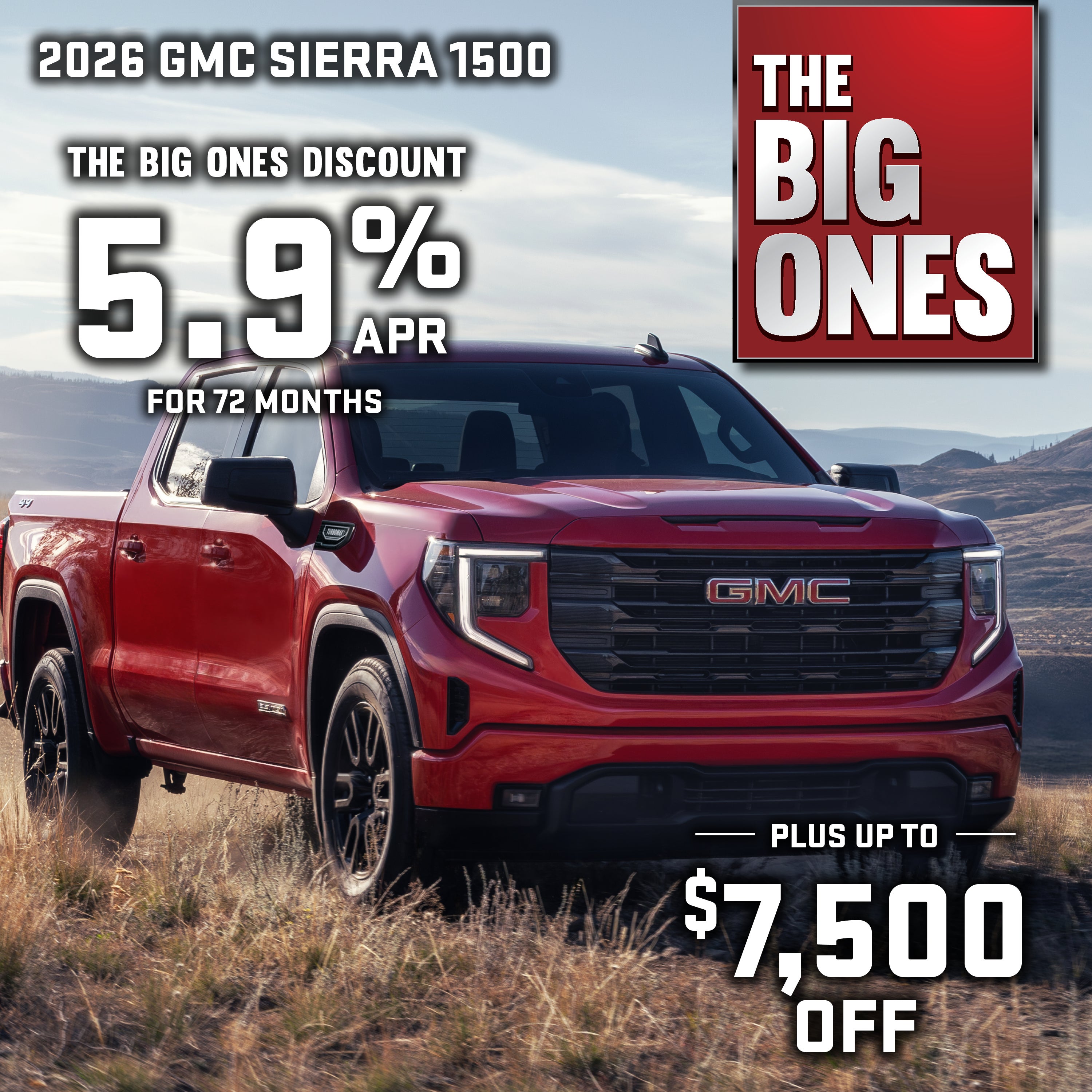 2026 GMC SIERRA 1500